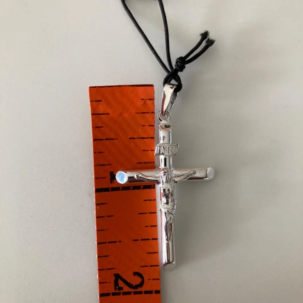 Blac Label Heritage INCI Crucifix Pendant 925 Sterling Silver Unisex NWT